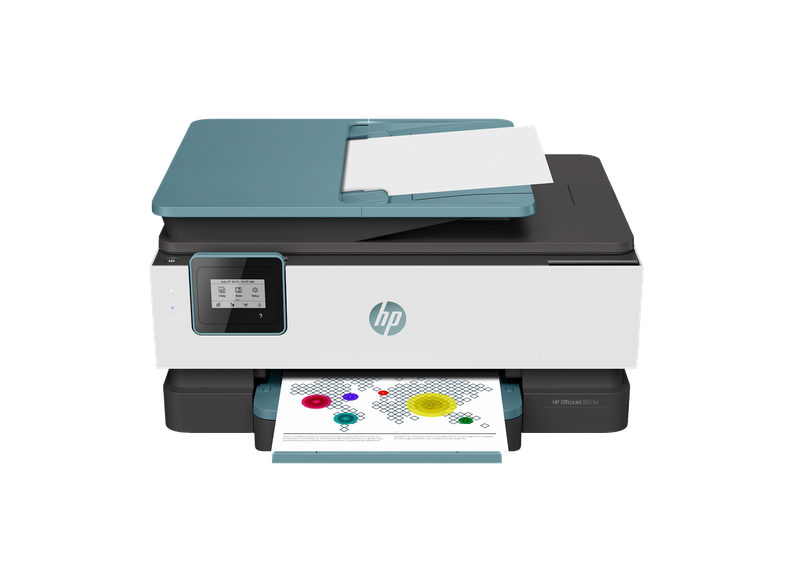 HP OfficeJet 8015e Wireless All-in-One Color Inkjet Printer with Print Scan Copy for Office Use