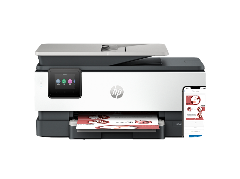 HP OfficeJet 8139e Wireless All-in-One Color Inkjet Printer with Auto Duplex Printing and Ink Trial